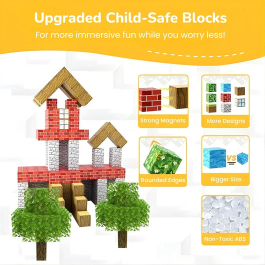 Cubbi™ STEM Learning Magnetic Building Blocks - Cubbi