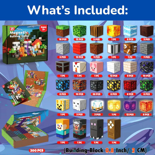 Cubbi™ STEM Learning Magnetic Building Blocks