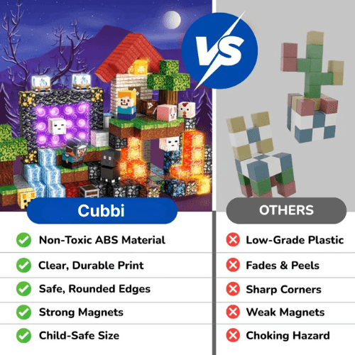 Cubbi™ STEM Learning Magnetic Building Blocks