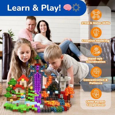 Cubbi™ STEM Learning Magnetic Building Blocks - Cubbi
